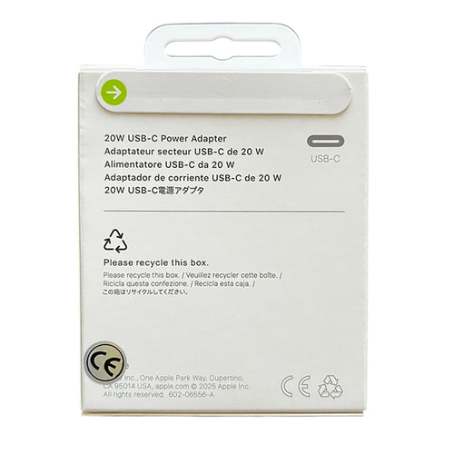 Cargador iPhone 20W